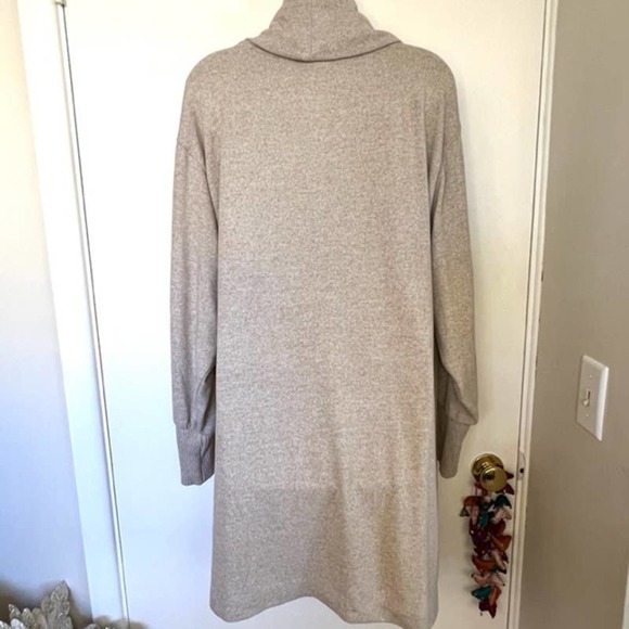 ANTHRO OATMEAL BEIGE MAEVE COWL NECK TUNIC TOP SIZE XL - Picture 11 of 12